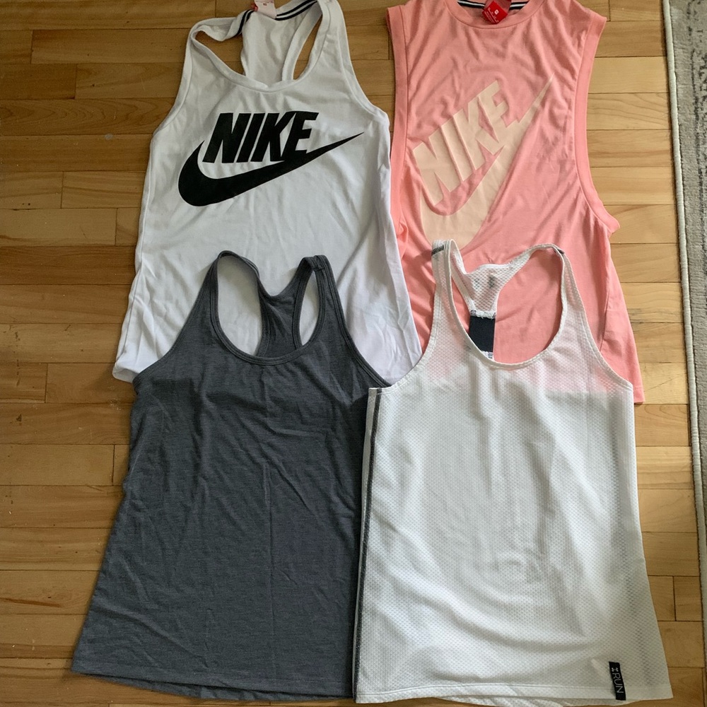 Lot of 4 sports tops